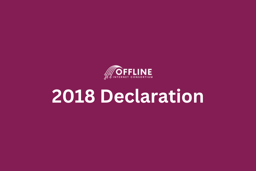 2018 Declaration