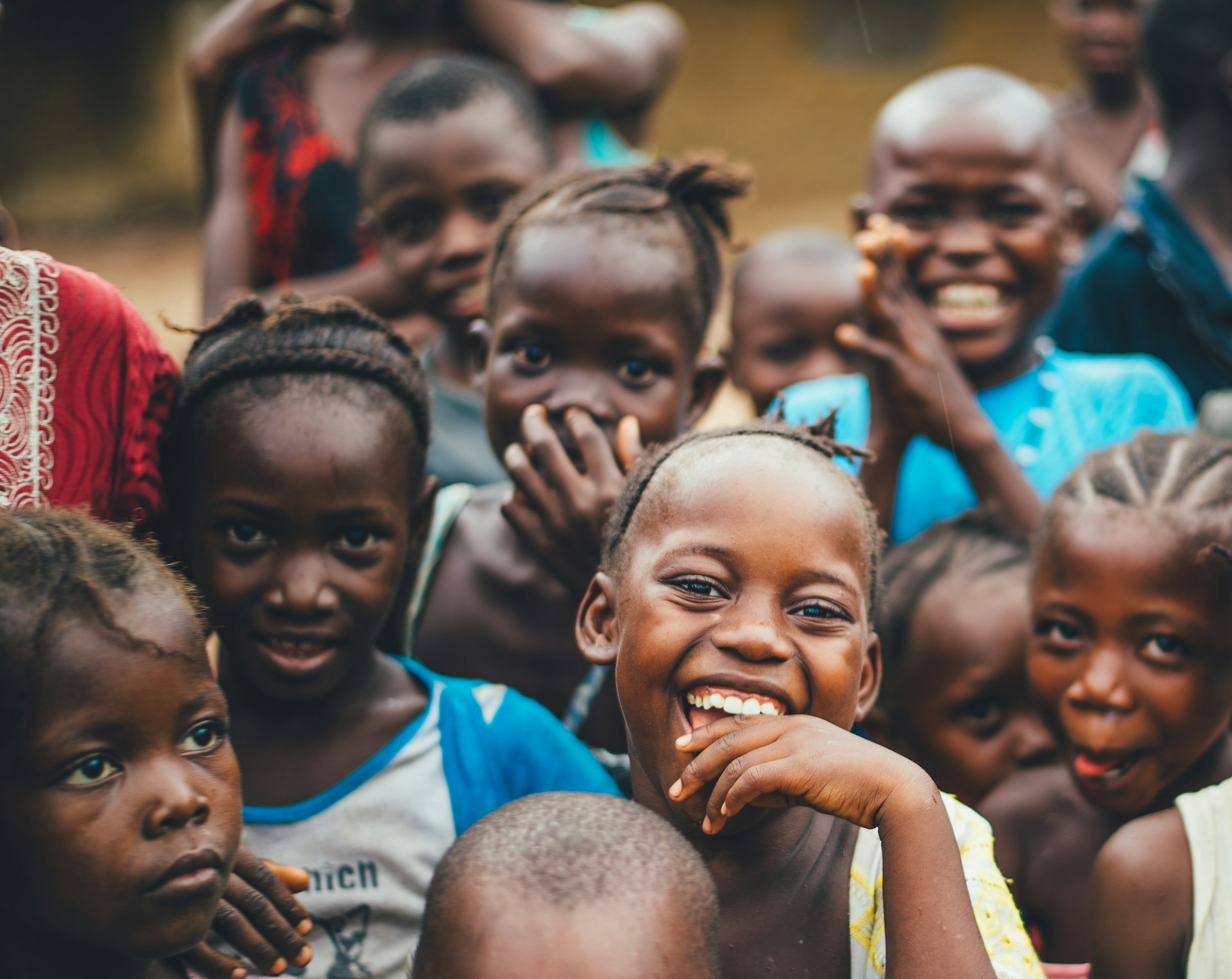 Children in rural Africa